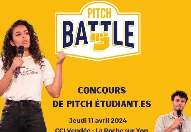 Pitch Battle 11 avril 2024 La Roche sur yon concours de pitch