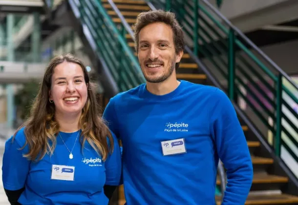 Equipe Pépite Pays de la Loire souriants