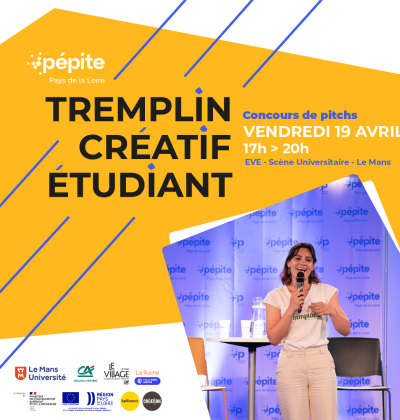 Tremplin Créatif Le Mans concours de pitch