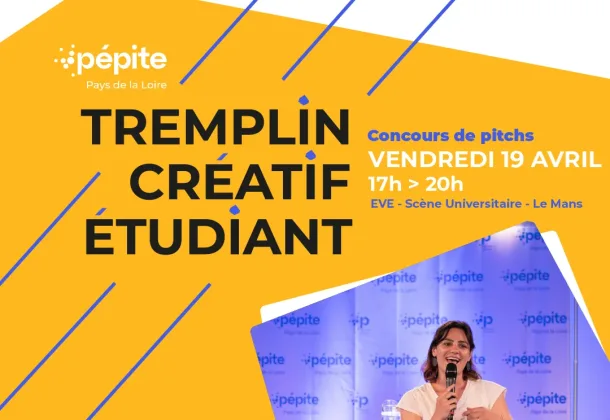 Tremplin Créatif Le Mans concours de pitch