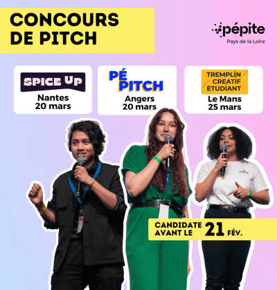 Concours de pitch pepite pays de la loire etudiant entrepreneur