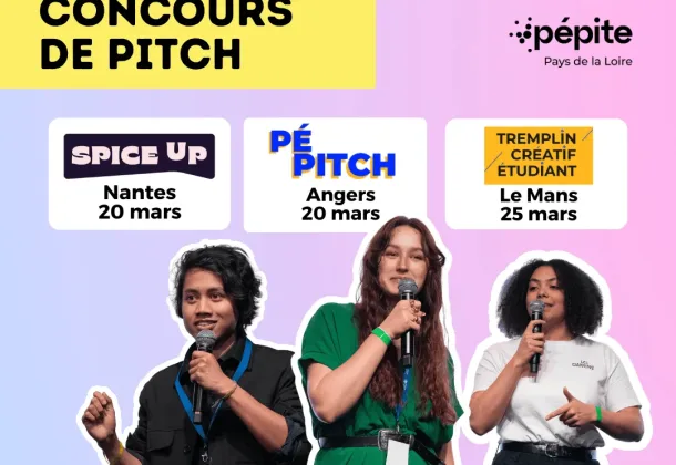Concours de pitch pepite pays de la loire etudiant entrepreneur