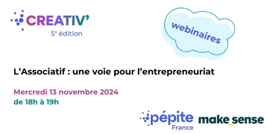[Webinaire] L’Associatif : une voie pour l’entrepreneuriat