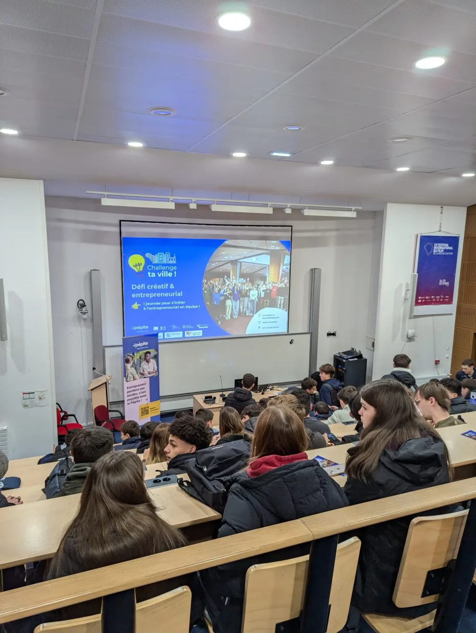 Challenge Ta Ville La Roche sur Yon, étudiants ICAM IUT La Roche, 1 journée pour s'initier à l'entrepreneuriat