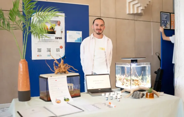 Leon Barbot, aquarium facile, lauréat Pépite Day, étudiant entrepreneur accompagné par Pépite Pays de la Loire
