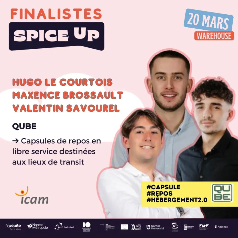 Spice up 2025 projet qube finalites hugo le courtois, étudiants ICAM nantes