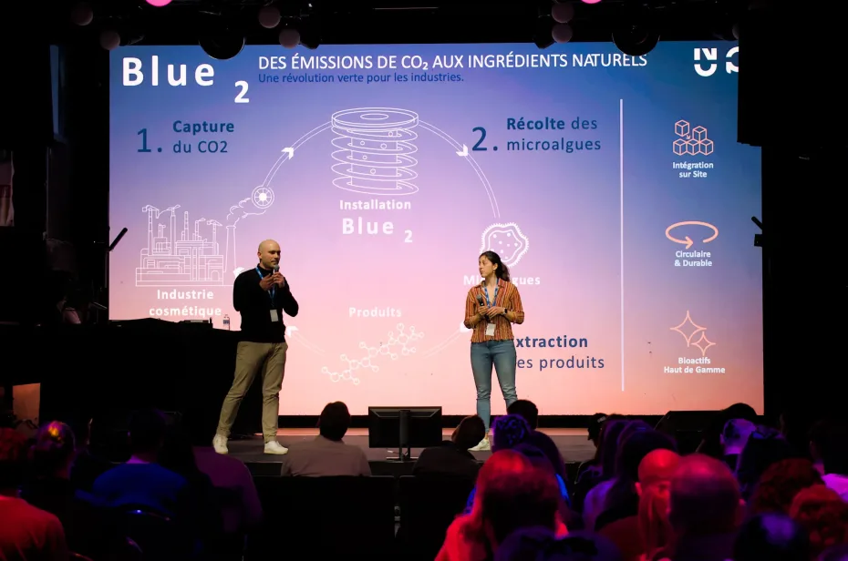 Blue 2 spice up 2025 concours de pitch