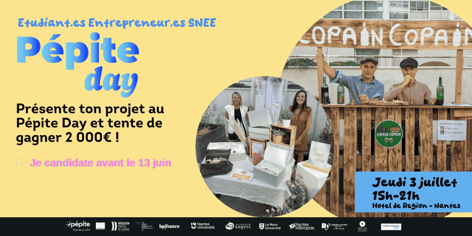 Presente ton projet au Pépite day