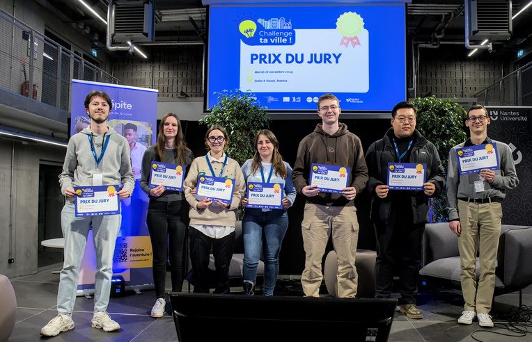 Challenge ta ville Nantes novembre 2024 - finalistes prix du jury