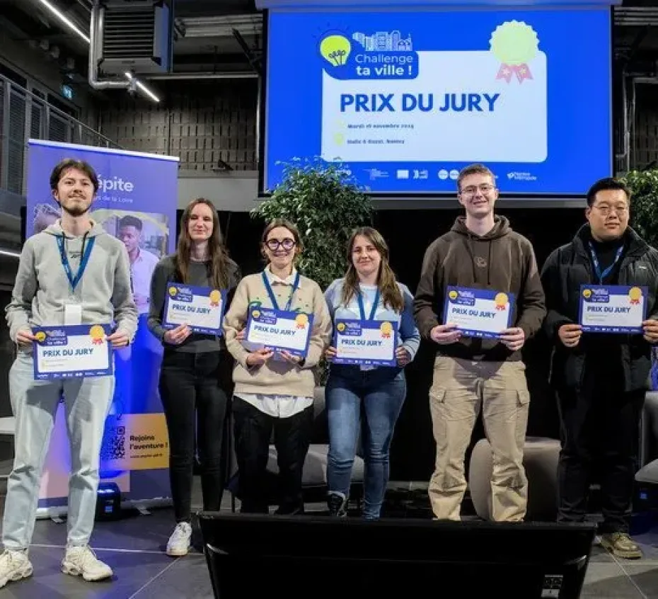 Challenge ta ville Nantes novembre 2024 - finalistes prix du jury