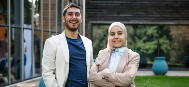 Imane et Nazih du projet Novelit accompagné par Pépite PDL