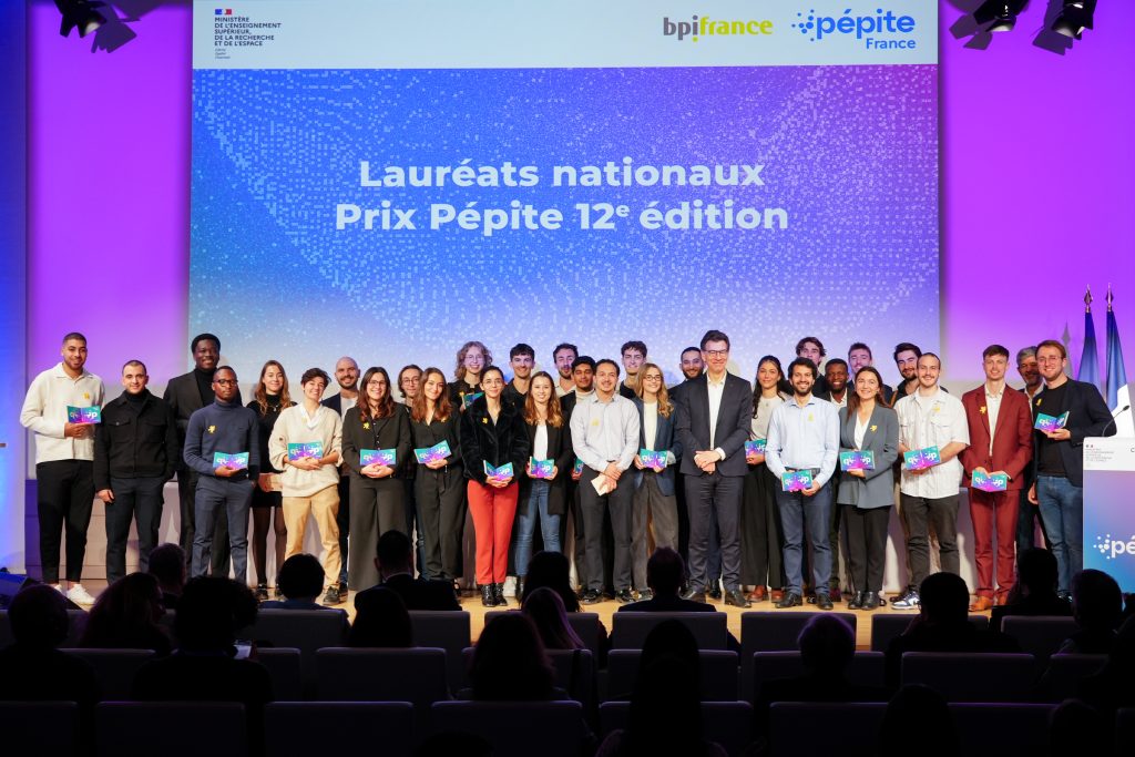 Remise prix pépite 2025 avec les 30 lauréats en région à Paris