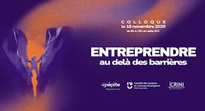 Colloque nantes : Entreprendre au dela des barrieres