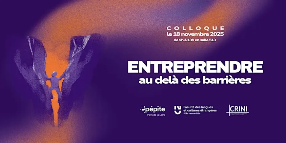 Colloque nantes : Entreprendre au dela des barrieres