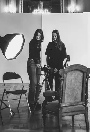 Emma et Charlotte du projet 203 film, vidéaste à Angers