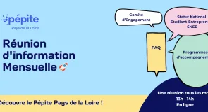 Reunion d info mensuelle pepite