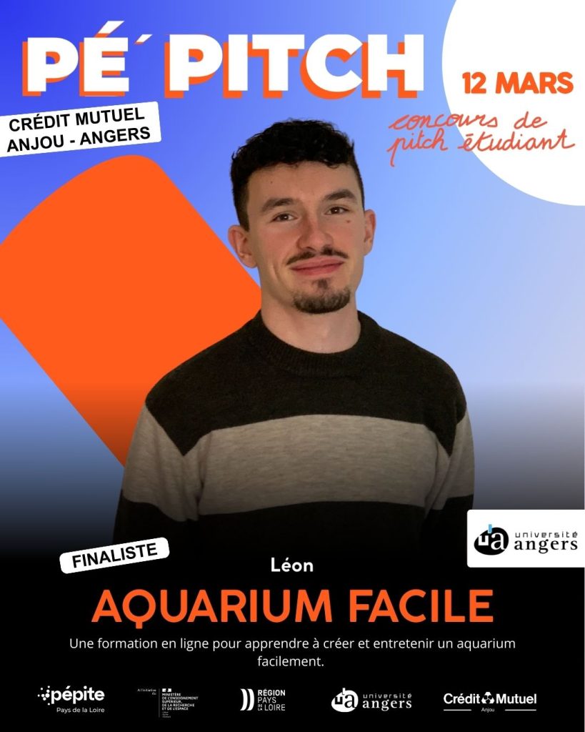 Aquarium Facile - LEON BARBOT-Université d'angers- pitch pepitch angers concours de pitch 2026