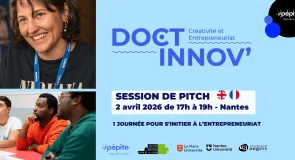 session de pitch Nantes doctinnov initiation création de projet