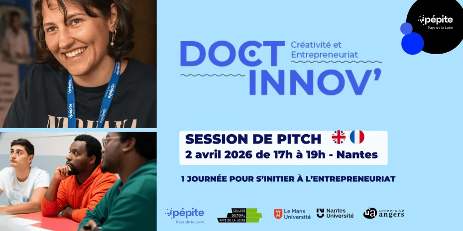 session de pitch Nantes doctinnov initiation création de projet