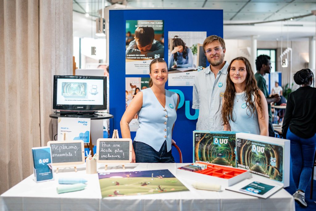 Projet DUO avec Morgane Boulain, Eliot Serville, jeu pour lutter contre troubles DYS