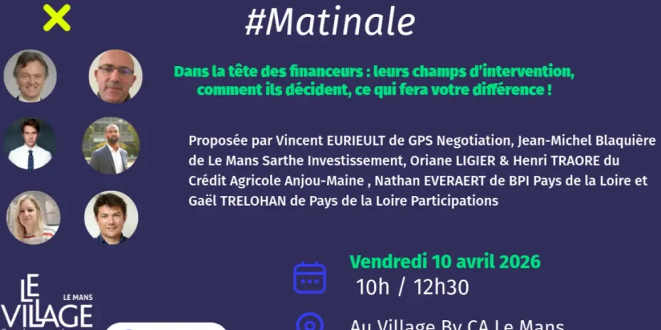 Village By Ca le Mans, atelier dans la tete des financeurs