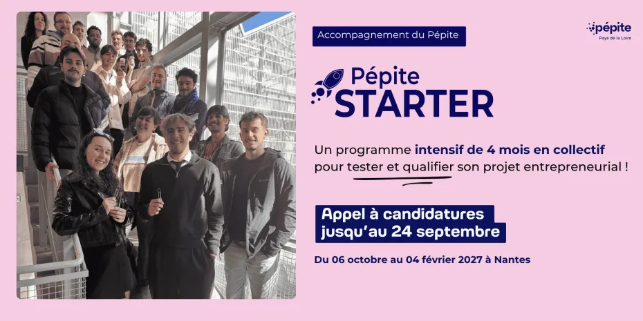 Starter pepite pays de la loire