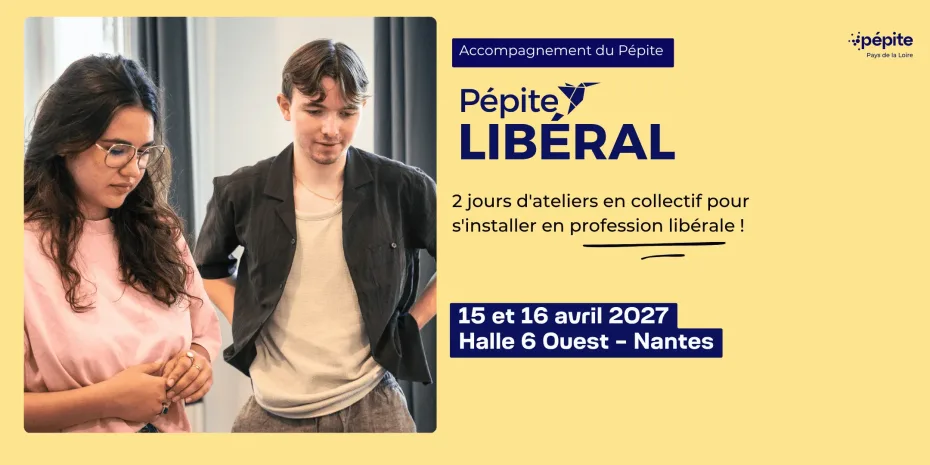 Formation Pépite Libéral 2 jours pour structurer son projet libéral Nantes gratuit