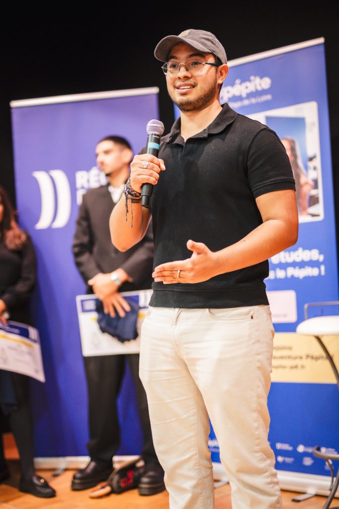 Uribel Grisales lauréat prix région booster 2026